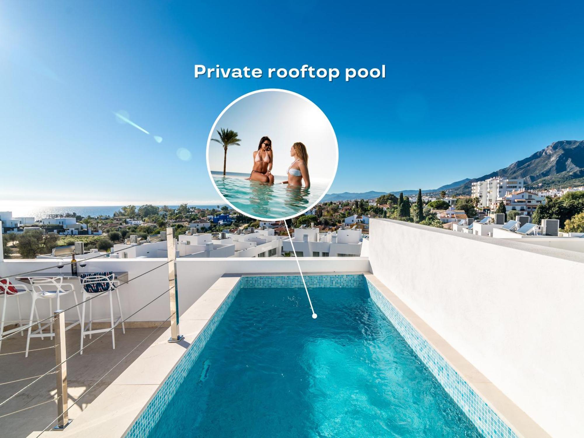 Vacation Marbella I Casa Isabel, Private Pool With Infinity Views, Bbq, New Built, Luxury Condo, Top Location Dış mekan fotoğraf